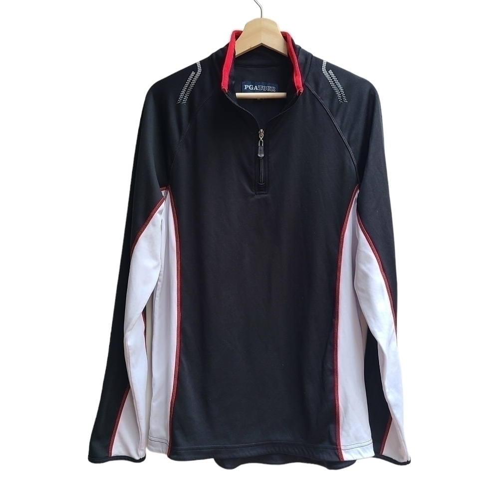 PGA Tour Light-weight Fleece Pullover, Size Medium